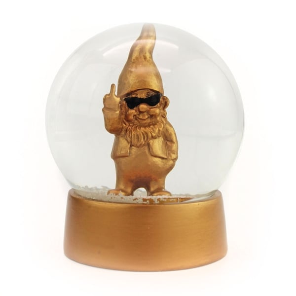 Winkee Snöklot - Snöklotstomte - Guld