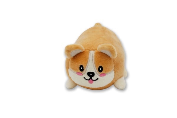 Winkee Stressball og skjermrenser - Corgi Winston - liten