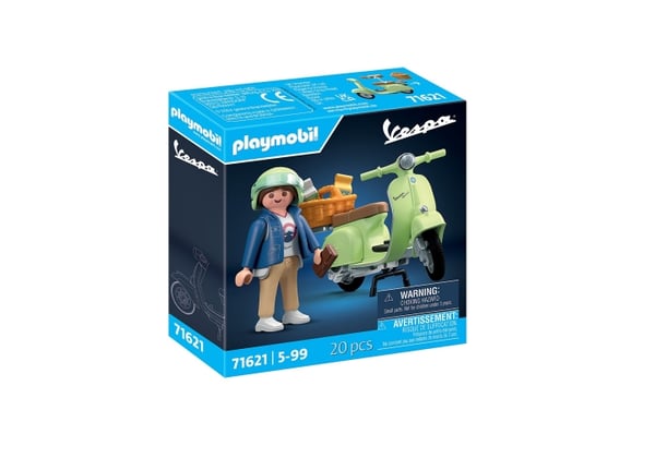 Playmobil 1969 Vespa 150 Sprint Veloce, lysegrønn (71621)