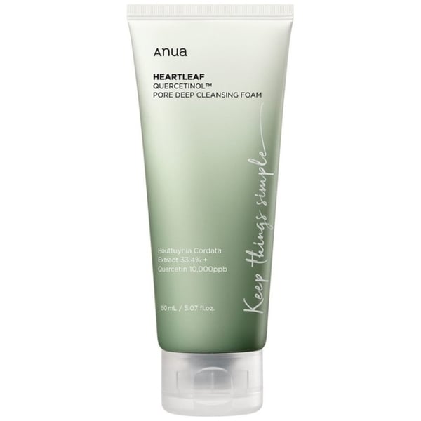 Anua Heartleaf Quercetinol Pore Deep Cleansing Foam 150ml Anua Heartleaf Quercetinol Pore Deep Cleansing Foam 150ml