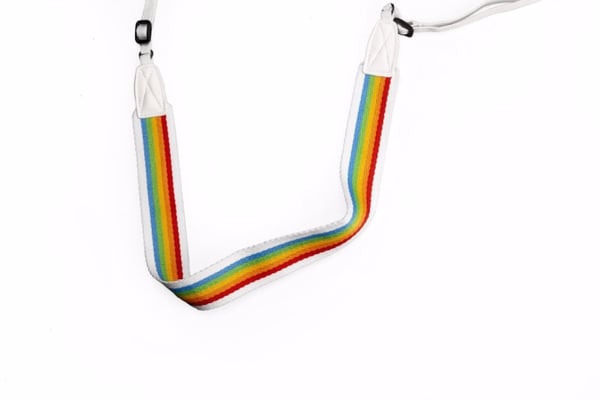 Polaroid Kamerarem flad til Polaroid kameraer - Rainbow White