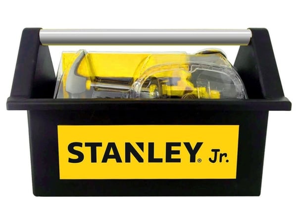 Stanley Junior - Åben værktøjskasse + 5 stk. værktøjssæt (TBS005-06-SY)