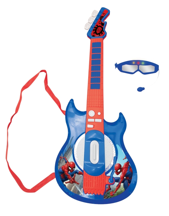 Lexibook Spider-Man - gitarr med elektronisk belysning (K260SP)
