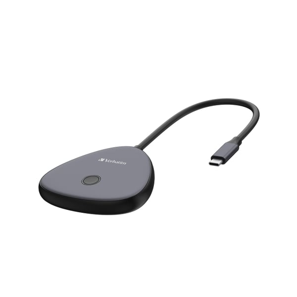 Verbatim Share My Screen USB-C langaton näyttösovitin 4K w/Hub Verbatim Share My Screen USB-C langaton näyttösovitin 4K w/Hub