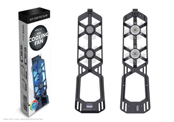 Maxx Tech PS5 Slim RGB-vifte