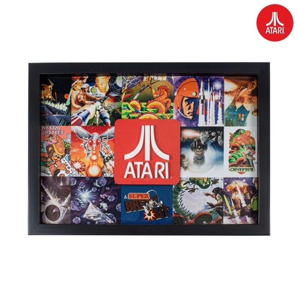 ThumbsUp Officiell Atari 3D-väggkonst - Atari Legends