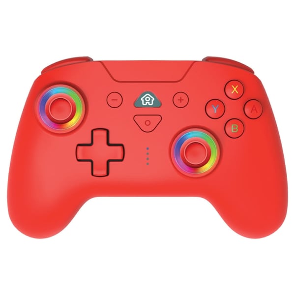 SuBsonic Trådløs Led-kontroller rød - Nintendo Switch