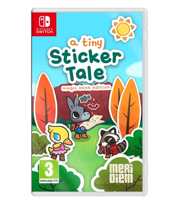 A Tiny Sticker Tale (Magic Book Edition) (Switch)