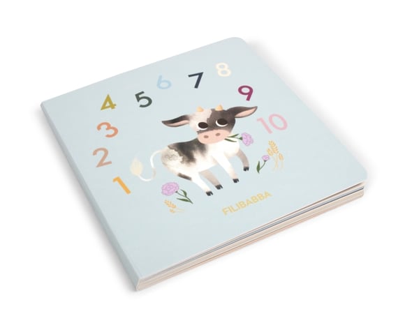 Filibabba Babybog - Tæl til ti - (FI-02766)