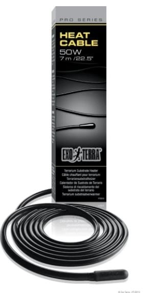 Exoterra Varmekabel 50W 7M - (225.0013)