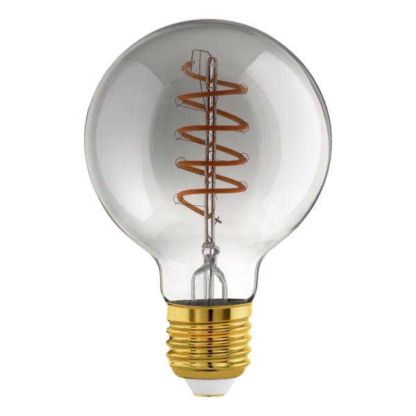 Eglo E27 G80 spiraali, savu - Lämmin valkoinen - Zigbee, Bluetooth