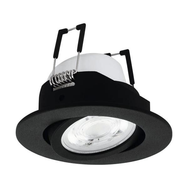 Eglo Saliceto-Z indbygningslampe sort Ø8.8 - RGB + TW - Zigbee, Bluetooth