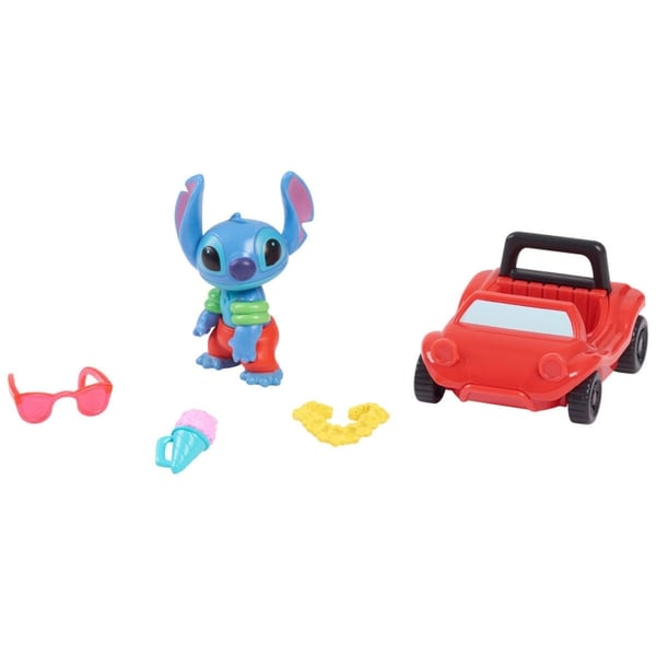 Disney Stitch - Legesæt - Kør med stil