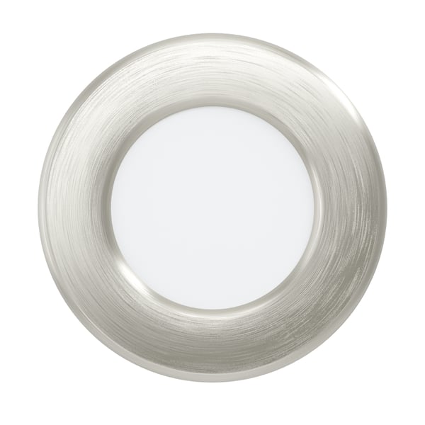 Eglo FUEVA 5 INNBYGGET \\u00d886 2,7W 330LM - Børstet stål - 86 mm diameter, 26 mm høyde