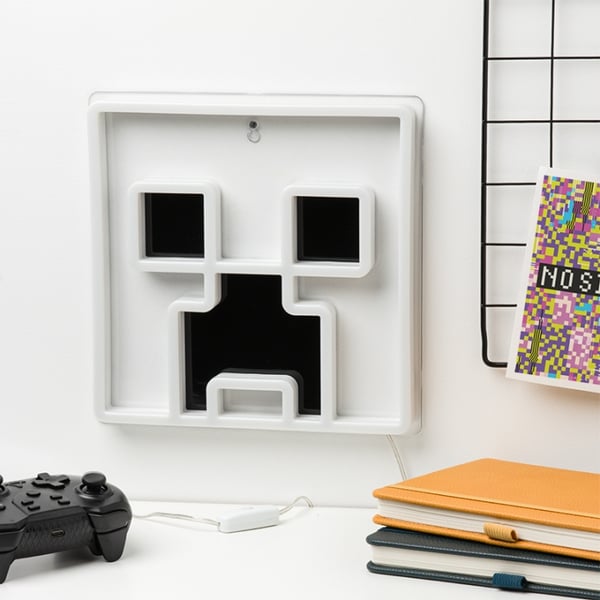 Paladone Veggmontert LED-lys med Creeper Paladone Veggmontert LED-lys med Creeper