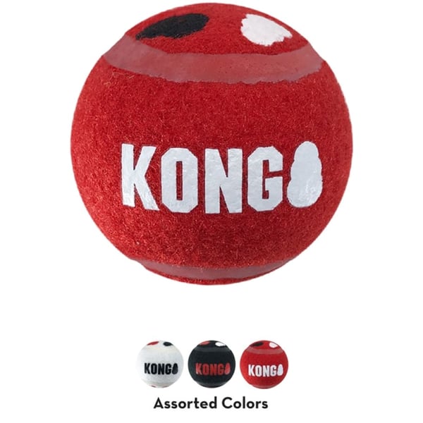 Kong Signature Sport-bolde 3-pak 5,5 cm S - (KongSKSB32E)