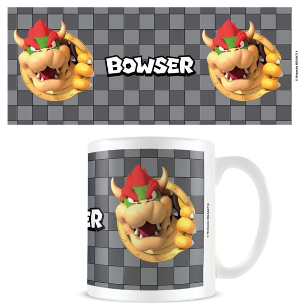Pyramid International Krus Super Mario (Bowser 3D Port) - Hvid