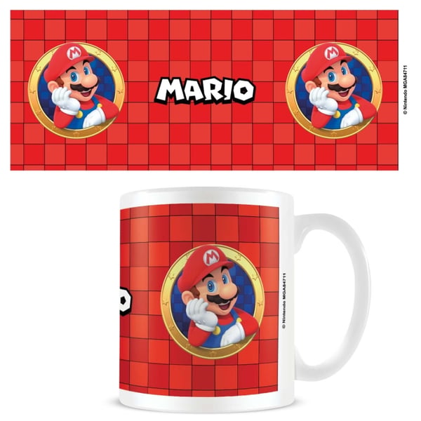Pyramid International Krus Super Mario (Mario 3D Port) - Hvit