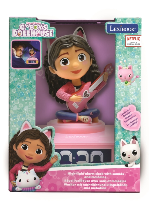 Gabby's Dollhouse Vækkeur med natlys og lyde (80114)
