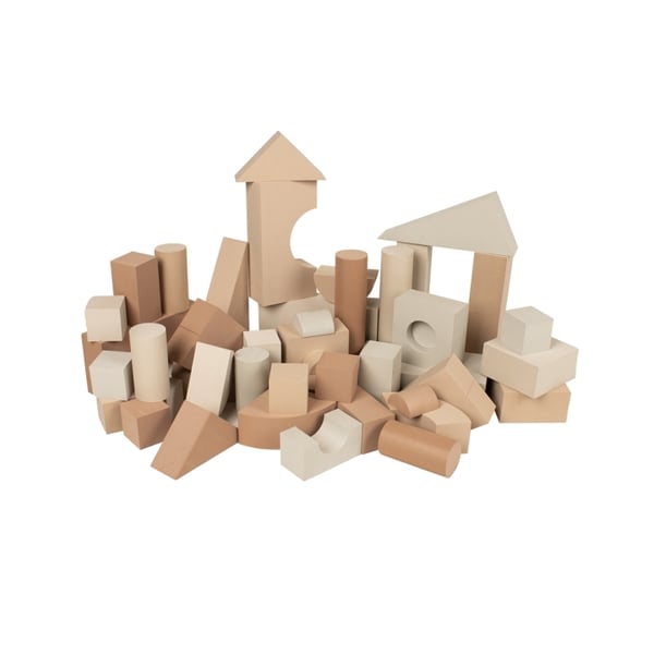 Babytrold Byggeklosser av skum - Sand (18-49SA)