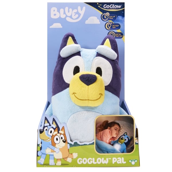 BLUEY Barnas opplyste sengekompis - Mykt nattlys - (10045) BLUEY Barnas opplyste sengekompis - Mykt nattlys - (10045)