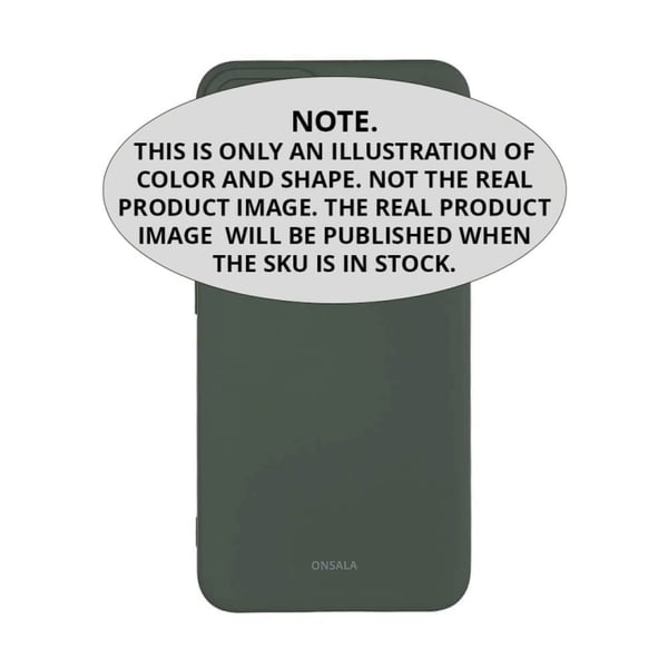 Onsala Mobildeksel Samsung A36/A56 5G Bakside med Silikonfølelse Resirkulert Olivengrønn