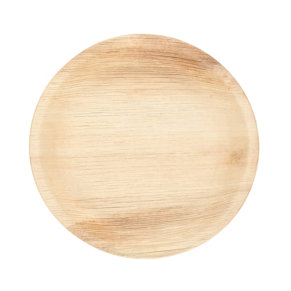 Maku Tallerken Palmeblad Rund 25cm 10 stk