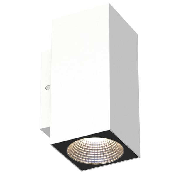 Llitt Mathias II Vegg-LED IP65 3000K 6W 520lm hvit