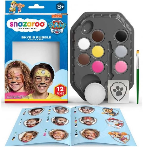 Snazaroo Paw Patrol - Meikkisarja - Taivas ja raunio (791108)