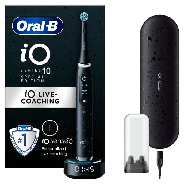 Oral B iO10 Cosmic Black elektrisk tandbørste