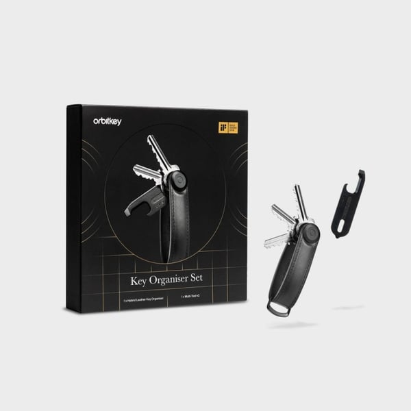 Orbitkey Key Organizer Hybrid Läder + Multi-Tool v2 Set