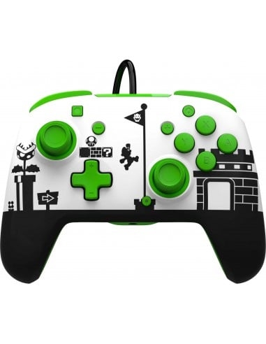 PDP Gaming Rematch langallinen ohjain Super Mario Retro lisensoitu Switch Switch PDP Gaming Rematch langallinen ohjain Super Mario Retro lisensoitu Switch Switch