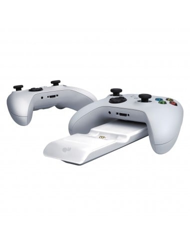 PDP Gaming Metavolt Dual Charger Valkoinen Lisensoitu Xbox-latauslaite