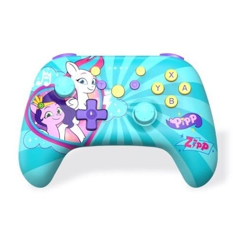 Trade Invaders Trådløs Nano-kontroller for Switch/PC - My Little Pony Pipp & Zipp