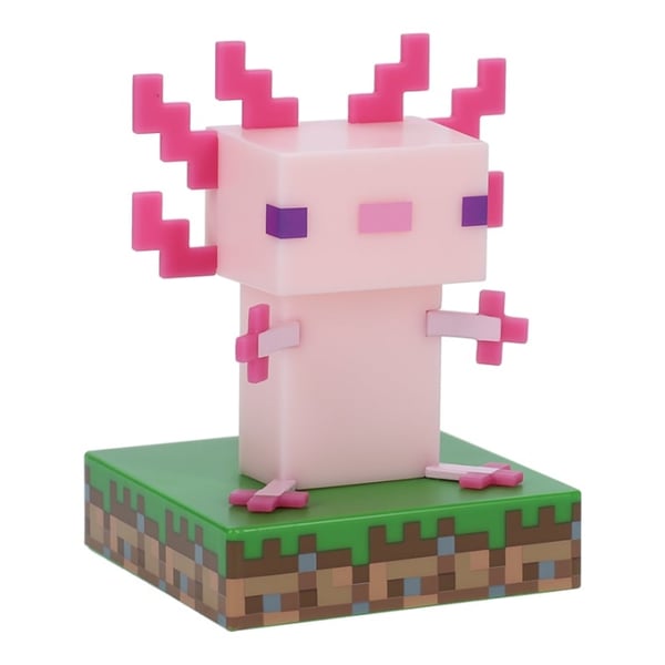 Paladone Minecraft - Axolotl-ikonlampe Paladone Minecraft - Axolotl-ikonlampe