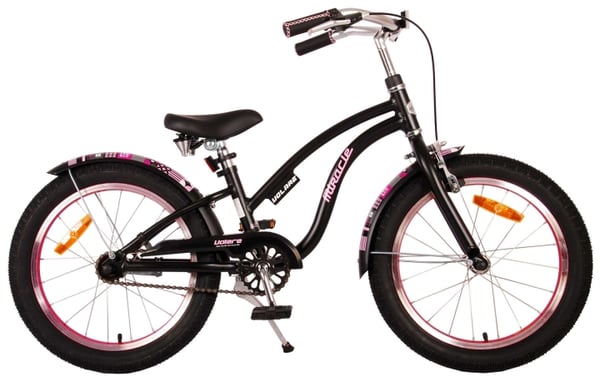 Volare Børnecykel 18 - Miracle Cruiser Matt Black (21887)