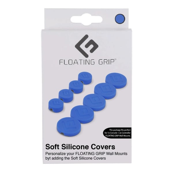 FLOATING GRIP Deksel for veggmontering (blå)
