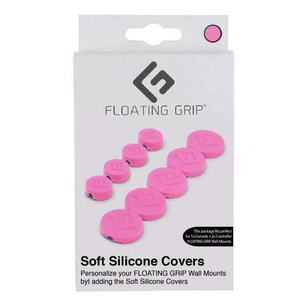 FLOATING GRIP Deksel for veggmontering (rosa)