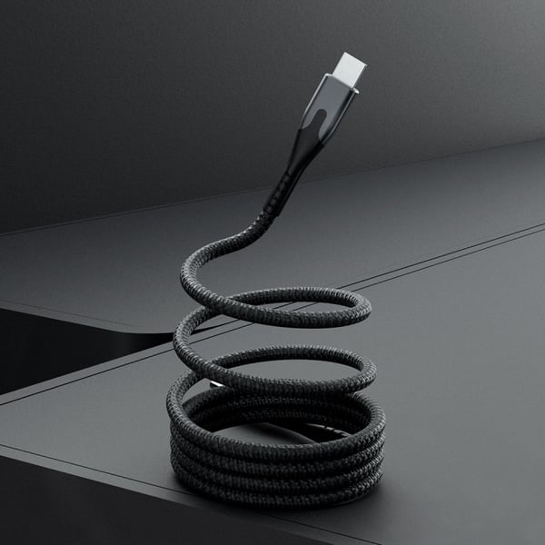 STATIK Magnetisk Kabel Magstack Pro USB-C Til USB-C Svart 2m