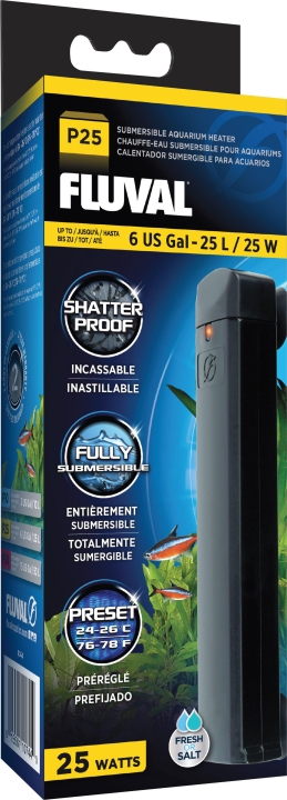 Fluval Varmeapparat P25 25W - (129.1062)
