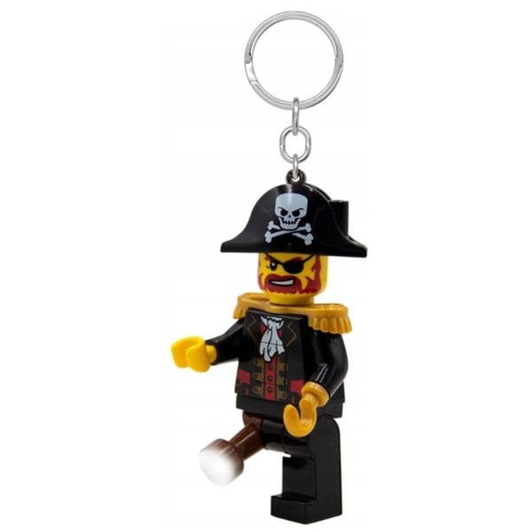 LEGO LED LEGO - Nyckelring med LED - Kapten Brickskägg (4006036-LGL-KE23H)
