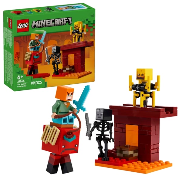 LEGO Minecraft - The Nether Lava Battle (21266)