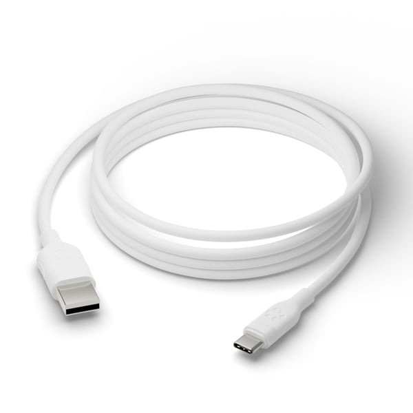 dbramante1928 Re-charge - Kabel - USB-A til USB-C, 2,5 m - Hvit