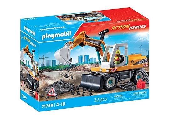 Playmobil Stor gravemaskine (71749)