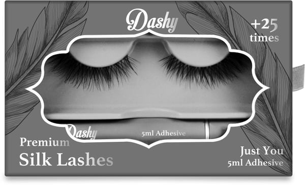 Dashy Premium silkevipper + 5 ml lim Just You