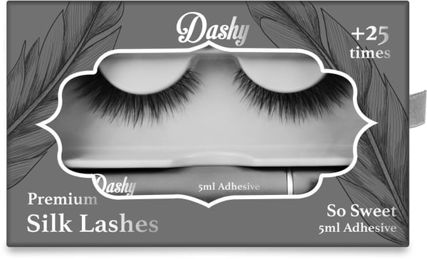 Dashy Premium silkevipper + 5 ml lim So Sweet
