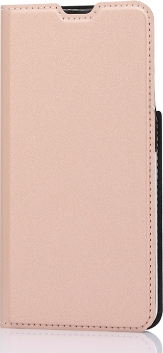 Wave BookCase beskyttelsesveske, Samsung Galaxy S21, rosa gull