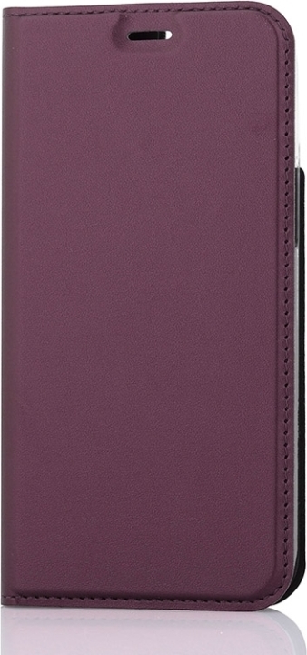Wave BookCase suojakotelo, iPhone 12 / 12 Pro, Smoky Sangria