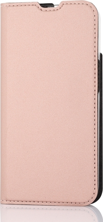 Wave BookCase -suojakotelo, iPhone 14, ruusukulta