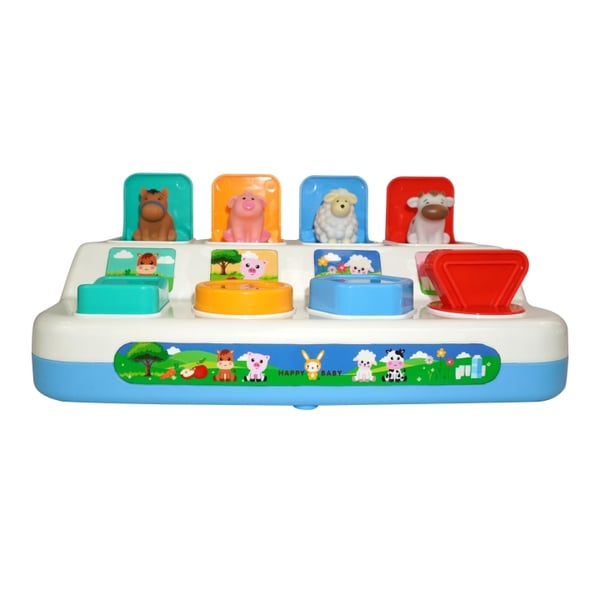 Happy Baby Pop Up bondegårdsdyr (502238) Happy Baby Pop Up bondegårdsdyr (502238)